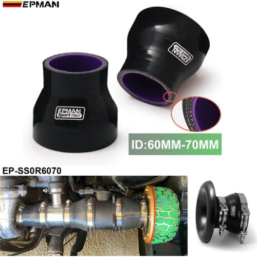 2.36"-2.75" 60mm-70mm SILICONE STRAIGHT REDUCER HOSE For BMW E39 5 series Facelift 2000-2003 EP-SS0R6070