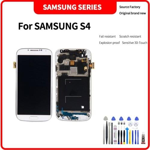 For SAMSUNG S4 I9500 9505 TFT LCD display High quality HD brand new screen assembly with Disassembly tools
