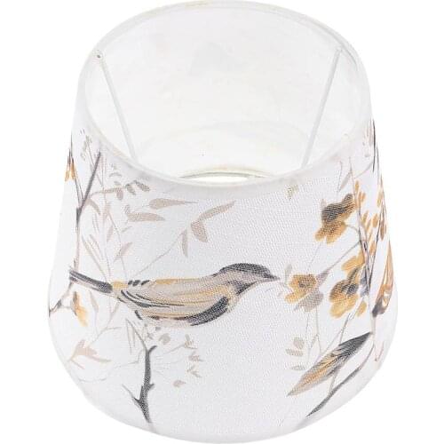 1PC Linen Cloth Lampshade Table Lamp Lampshade Lamp Holder Lamp Cover