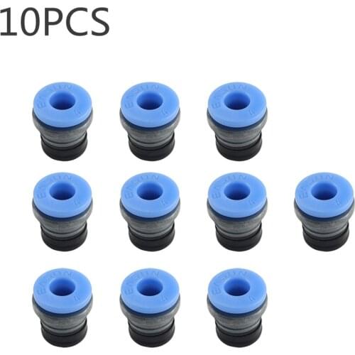 10PCS Embedded Collet Clips for Extruder and Other Embeddable Tube Ptfe Tube Blue Collet Clips