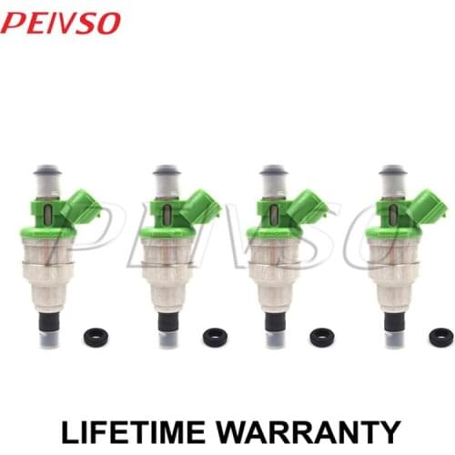 4x 195500-1980 84212153 fuel injector for GEO&TOYOTA PRIZM 1989~1990 / COROLLA 1988~1989 1.6L L4