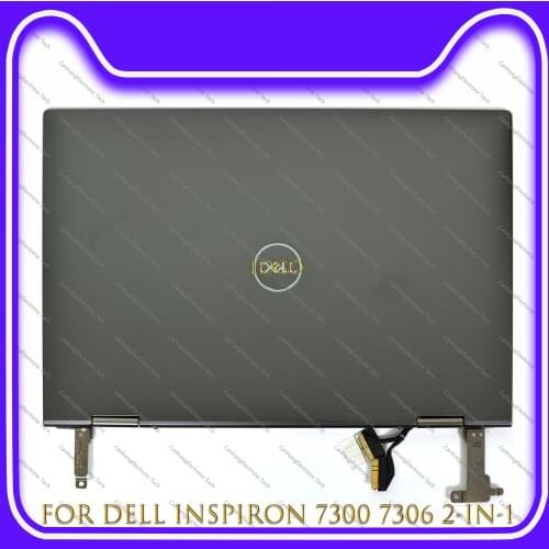 13.3-inch FHD 1920*1080 UHD For Dell Inspiron 7300 7306 2-in-1 P124G P124G002 P125G001 LCD Touch Screen Digitizer Full Assembly