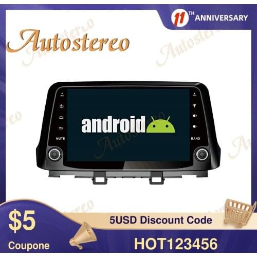 Android 9.0 DSP Car GPS Navigation For Hyundai KONA 2017-2018 Head Unit Multimedia Player Radio Tape Recorder No DVD Player DSP