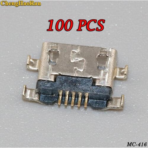 ChengHaoRan 100PCS Micro USB Charge Port Charging Dock Jack Connector For ASUS Zenfone 3S Max ZC521TL For Huawei G7 G7-TL00