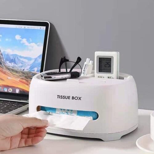 Napkin holder home living room dining room creative cute simple multifunctional remote control storage tissue box