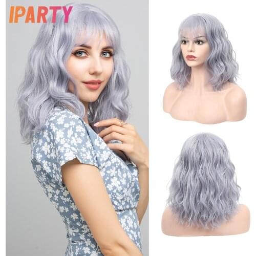 Розовые парики IPARTY China At AliExpress