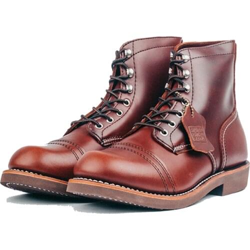 Motorcycle Boots Waterproof Moto Boots Men Microfiber Leather Motocross Off-Road Racing Motorbike Riding Shoes Black