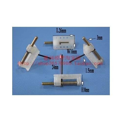 Canopy cover fixed lock door fixed lock spring cockpit pin for rc plane model