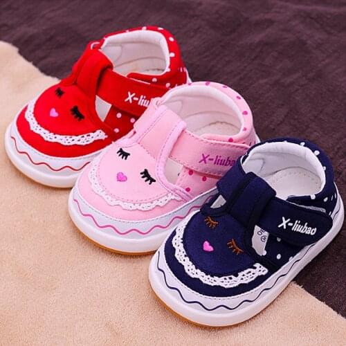 2019 Autumn New Breathable Lace Lace Female Baby Shoes Baby Shoes Toddler Shoes 0-3 Years Old Toddler Shoes Baby Girl Shoes