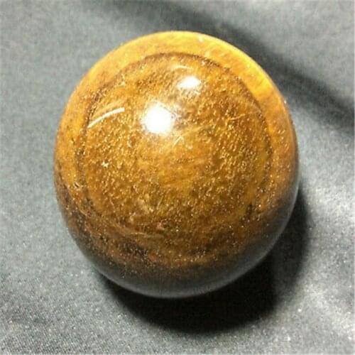 Muito Natural Golden Tiger Eye Cristal Bola Esfera Cura