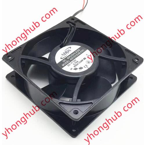 ADDA AD1212UB-F51 DC 12V 0.70A 120x120x38mm Server Cooling Fan