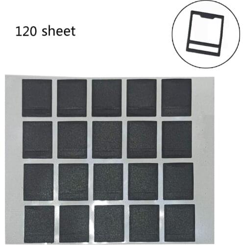 120pcs/Pack Black MX Switch Film for Mechanical Keyboard HTV Shaft Film for cherry MX gateron switches