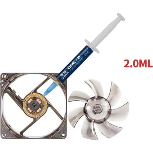 Qnplum QML-2 Fan Lubricant Bearing Grease Supply Suitable for Computer Desktop Chassis Fan Bearings