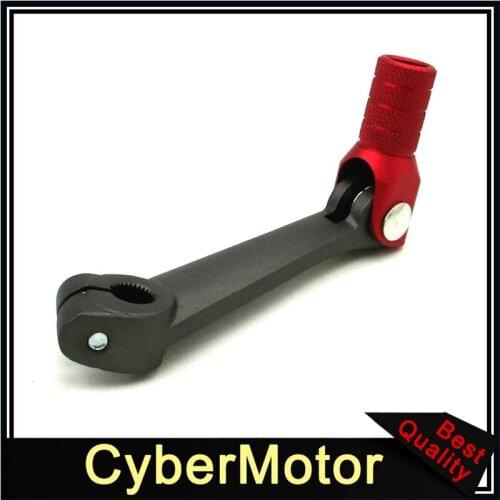 11mm Folding Gear Shift Lever For 125cc 140cc 150cc 160cc CRF50 KLX Lifan YX Engine Pit Dirt Bike Motocross Motorcycle