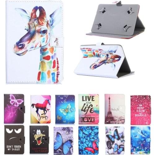 Universal PU Leather Case Cover for Pixus Sprint/Joker/Blast/Vision/Blaze 10.1 Inch Tablet PC Magnetic