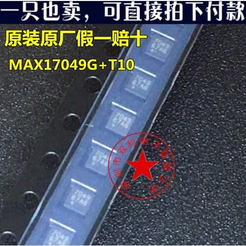 100% New&original In Stock MAX17049G+T10 MAX17049G 7049 QFN
