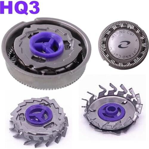 3PCS Electric Shaver Heads HQ3 Replacement for Philips Razor Blade HQ HS HP Series HQ4 HQ55 HQ56 HQ6640 HQ6645 HQ6675 HQ80