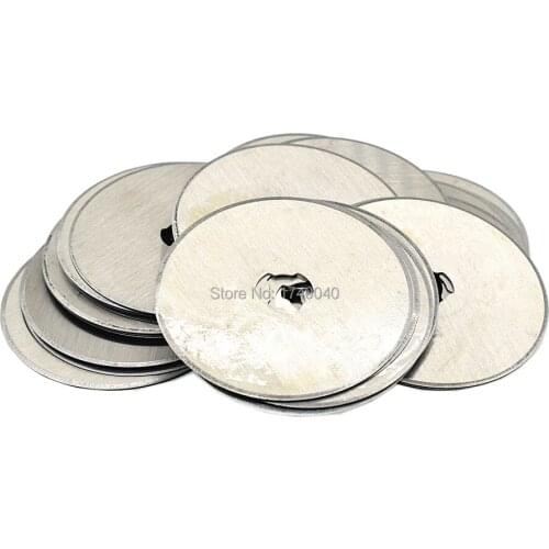 30pcs Rotary Cutter Blade Quilting Sewing Fabric Leather Paper Photos Craft Cutting Tools 45mm Replacement Refill Blades Set