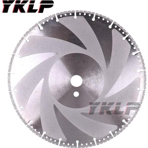 300mm Multi Purpose Vacuum Brazed Diamond Blade Diamond Cutting Disc For Cutting Rebar Steel Stainless Steel Plastic PVC Stone