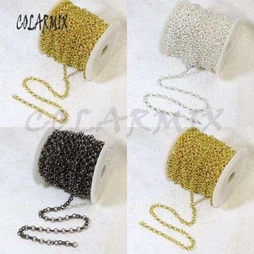5 meters links Opened chain necklace link Chain necklace accessories bulk accessories chain for jewelry making 9450