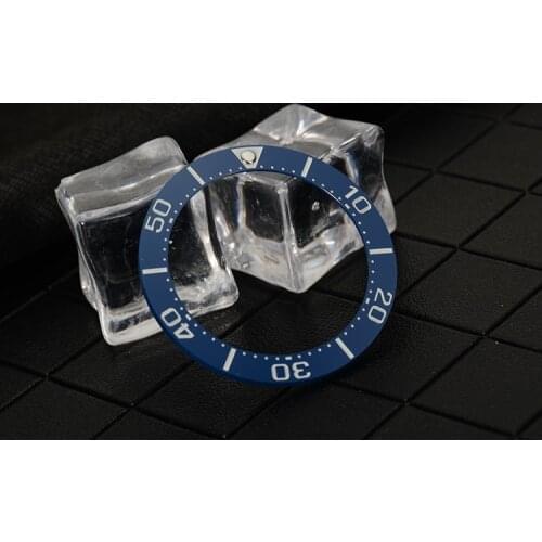 Watch accessories diving watch SBDC001/SBDC031 black substitute new luminous ceramic ring size 40mm