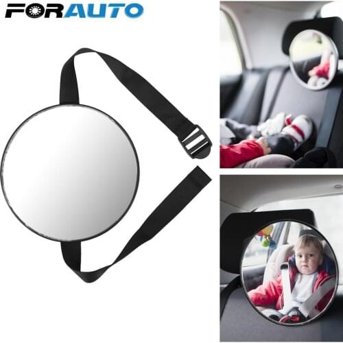 Auto Accessories Car Baby Kids Convex Mirror Baby Safety Monitor Back Seat Rearview Children Facing Rear Ward Infant Care