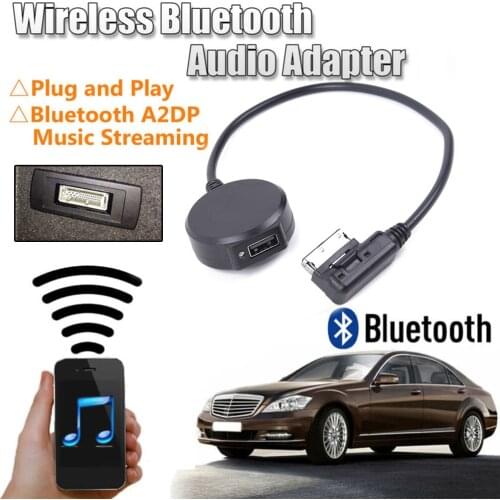 Car Interface Wireless Bluetooth Audio Adapter Transmitter Bluetooth A2DP Music Streaming AUX Cable For Mercedes Benz MMI