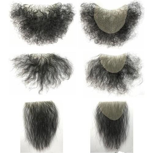 Seamless Realistic Pubic Hair for Silicone Sex Dolls Body Hair Vaginal False Pubic Hair Patch Stick Love Doll Accessories