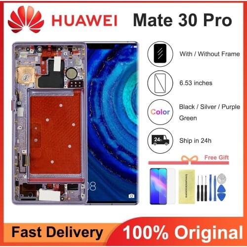 Original 6.53" Display For Huawei Mate 30 Pro LCD Touch Screen Replacement with Frame For Huawei mate 30 pro LIO-L09 L29 display