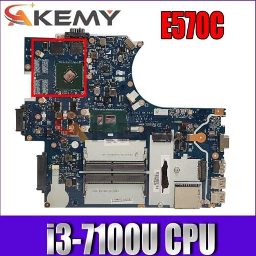 E570 E570C laptop independent graphics card motherboard i3-7100U FRU 01YR714 01EP394 01YR713 01EP393 01YR712 01EP392