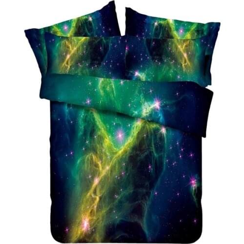 Star Moon Bedding set Cal King queen size full double fitted sheet sheets quilt duvet cover bed in a bag bedspread bedsheet 4pcs