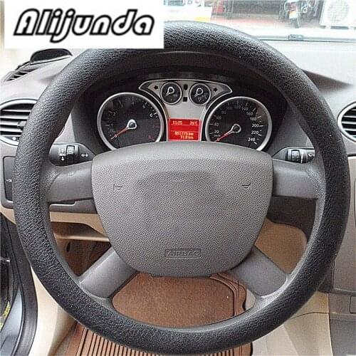 Soft Silicone Steering Wheel Cover Shell Skidproof Odorless Eco Friendly for Skoda Octavia Fabia Rapid Superb Yeti Roomster