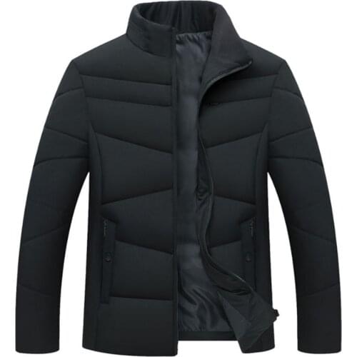 2020 Winter New Mens Business Casual Fashion Warm Cotton Clothes Clothing Casaco Masculino Jaqueta Plus Size Giyim Baggy Abrigo