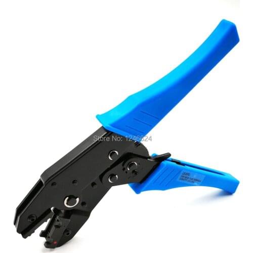 Hcable wire crimper LX-07FL for insulated 90 flag terminals1.5-2.5mm2/20-18,16-14 AWG