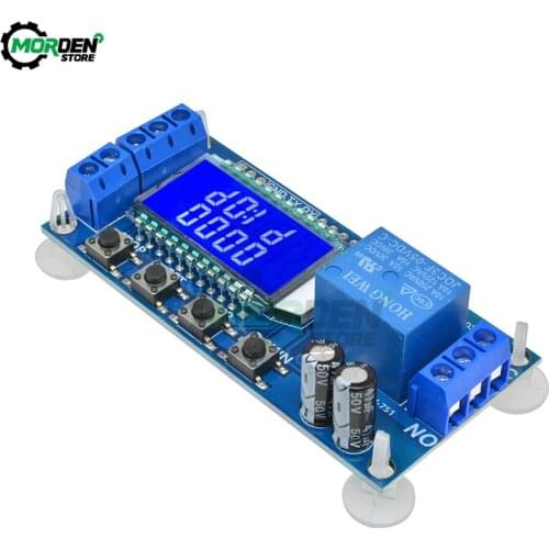 Timer Relay Delay Switch Module Delay Power Off and Trigger Delay Cycle Timing Circuit Switch with LCD Digital Display Dropship