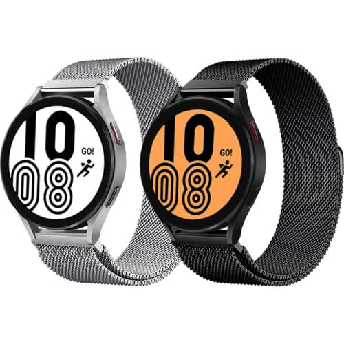 Magnetic loop for Samsung Galaxy Watch Active 2 3 4 44mm 45mm 46mm Amazfit gts 2 Bip 20mm 22mm Bracelet hauwei watch gt 2 Strap