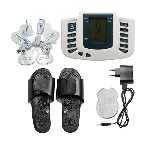 Slimming Body Stimulator Machine + therapy slipper JR-309A Multi-functional Digital Electrical Tens Acupuncture Therapy Massager