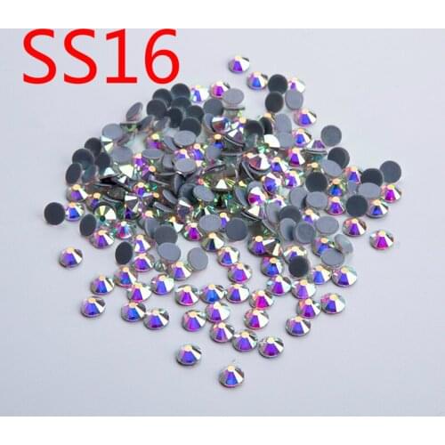 SS16 1440pcs 1 Bag Crystal DMC Rhinestone Of AB Color Glass Hot-fix Rhinestones Hot Sale On Clothes