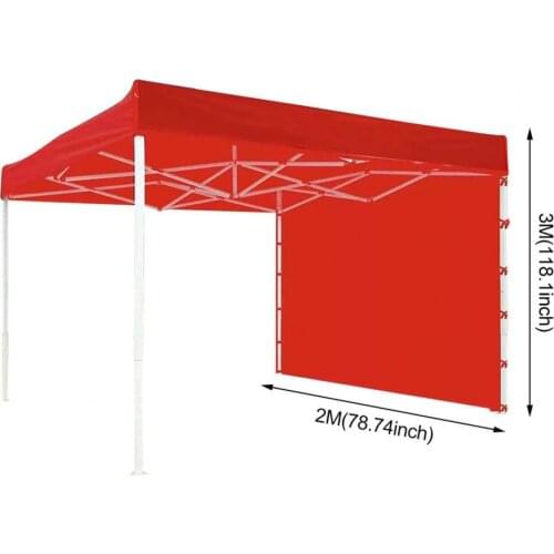 Waterproof Instant Canopy Tent Sidewall Sun Shade Shelter Outdoor Camping Accessories Waterproof Sun Wall Removable Supplies