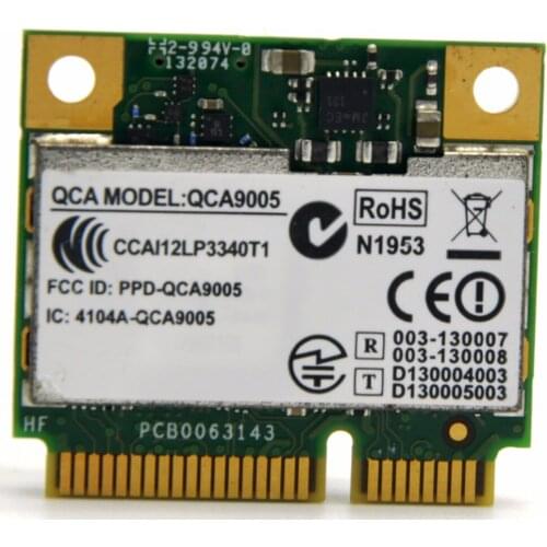 QCA9005 DW1601 Wigig 802.11ad 300Mbps Mini PCi-e WiFi Adapter for Qualcomm AR9462 + Bluetooth 4.0 for Dell E7240/Latitude 6430