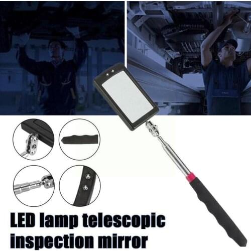 1Pc Adjustable Angle Car View Pen Auto Telescopic Detection Telescoping Flexible Accessories Mirror Extending Inspection Le R1A4