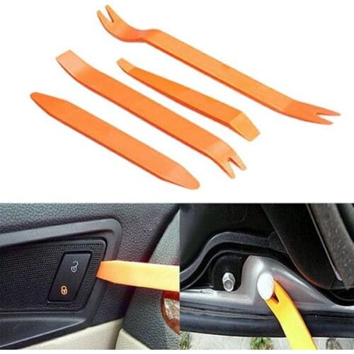 4Pcs Auto Car Radio Door Clip Panel Trim Dash Audio Removal Installer Pry Tools Car Interior Accessories Boutique New Hot