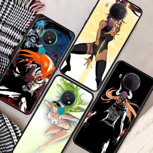 Bleach Anime Kurosaki Ichigo Phone Case for Nokia 5.4 7.2 3.4 5.3 2.3 3.2 8.3 5G 2.4 2.2 4.2 1.3 1.4 C20 G20 X20 Cover Coque