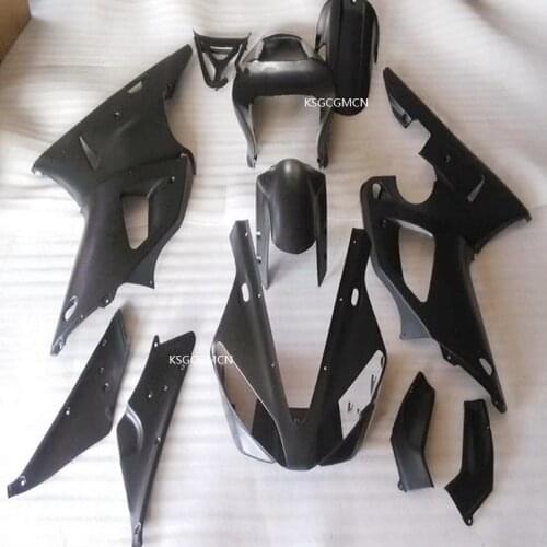 HOT Motorcycle Fairing kit for YZFR1 00 01 YZF R1 2000 2001 YZF1000 Fashion All black ABS Fairings bodywork