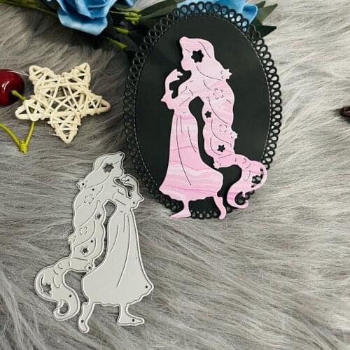 Lovely girl doll princess scrapbook die Metal Cutting Dies DIY Scrapbook Paper Cards Embossing Craft Die Cut handmade craft