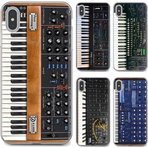 Soft Cover For LG K10 K8 K7 K4 Nokia X6 2 3 5 6 8 9 230 3310 2.1 3.1 5.1 7 Plus 2017 2018 Vintage Synth Synthesizer Moog Print