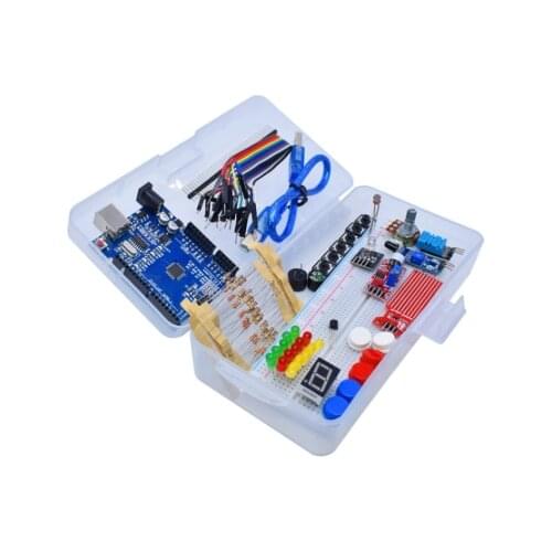 The latest learning kit, the simple RFID startup kit, is an updated learning kit for Arduino UNO R3