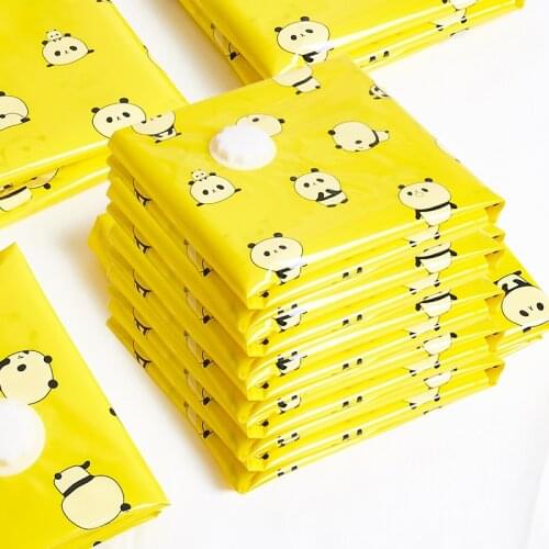 New Thicken Bear Vacuum Bag Storage Organizer Clothes Organizer Seal Compressed Travel Saving Space Bags Package