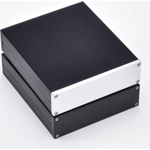 CDROM optical drive aluminum chassis Audio amplifier housing DIY dac case 147.5*42*169MM