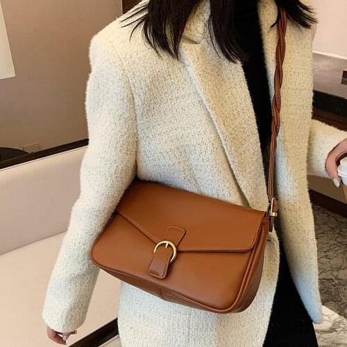 Casual Women Pu Leather Shoulder Bag Fashion Designer Crossbody Bags for Women Handbags High Quality Female Messenger Bags New